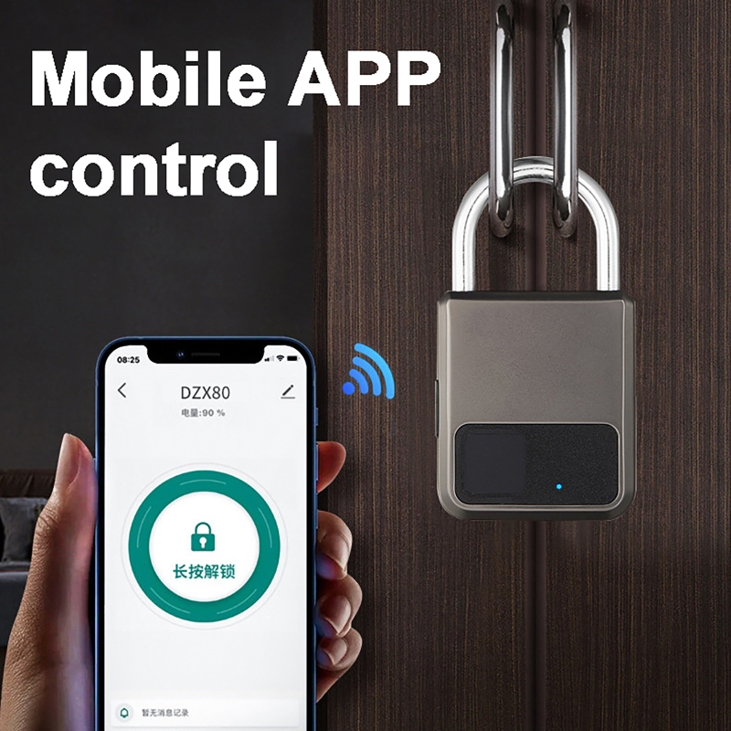 Smart Home Key - Tuya Smart Padlock 20 Number Fingerprints