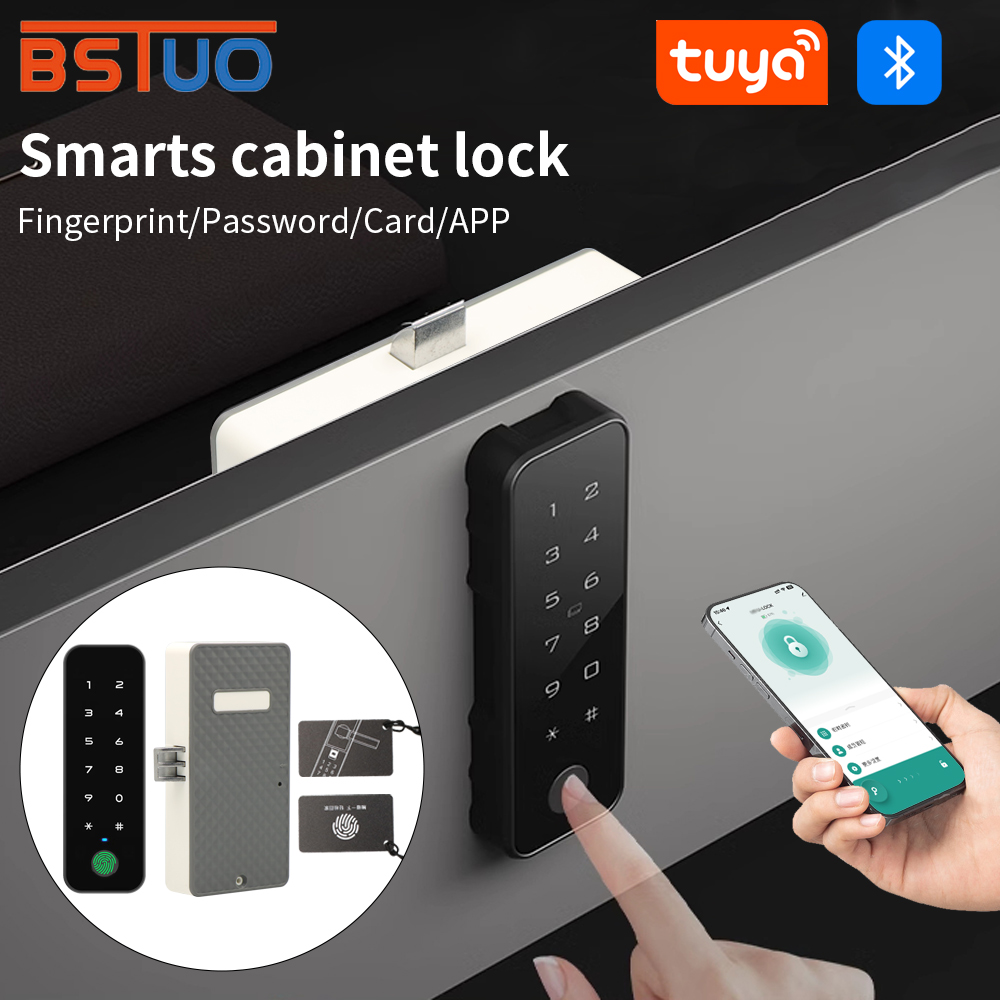 Smart Home Key - Tuya Smart Fingerprint Lock Electric Biometric