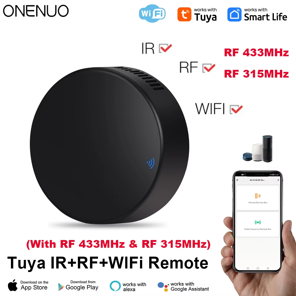 Smart Home Gadgets - Tuya WiFi RF IR Remote Control