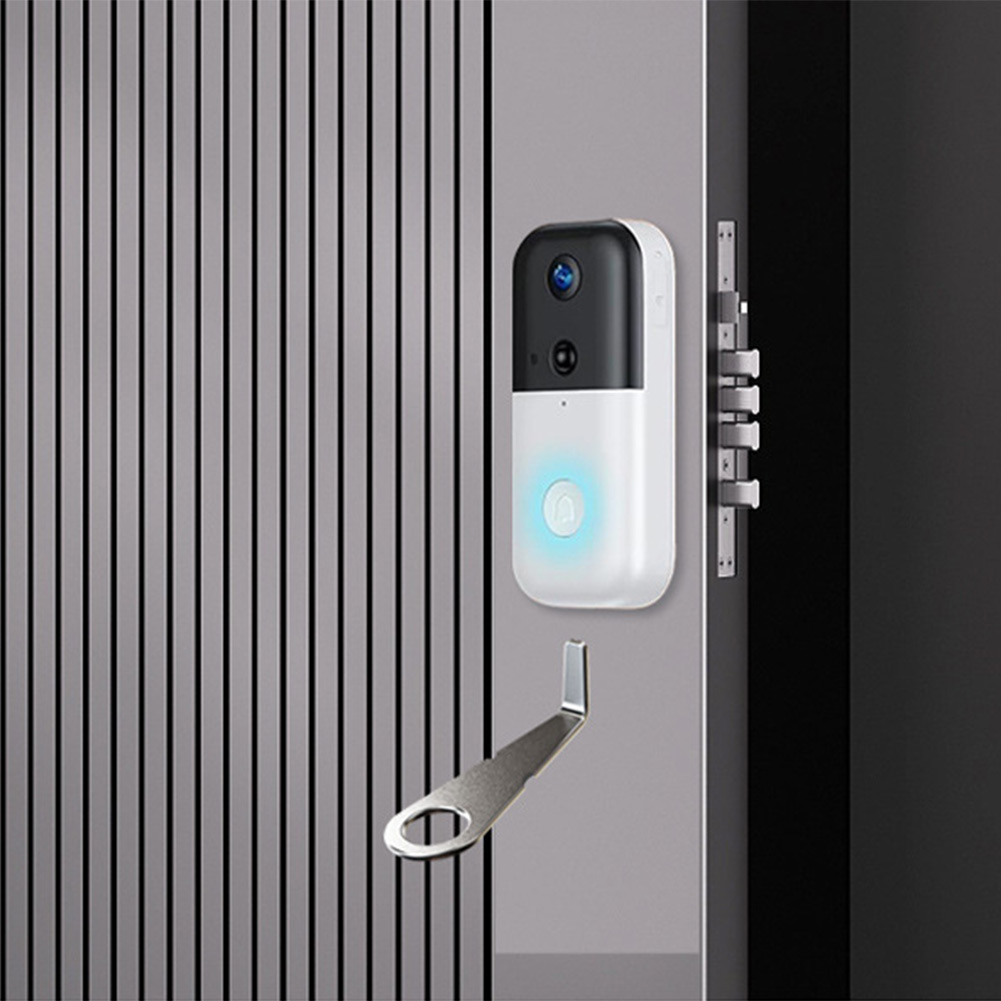 Smart Home Interior - Silver Video Doorbell Key For Ring