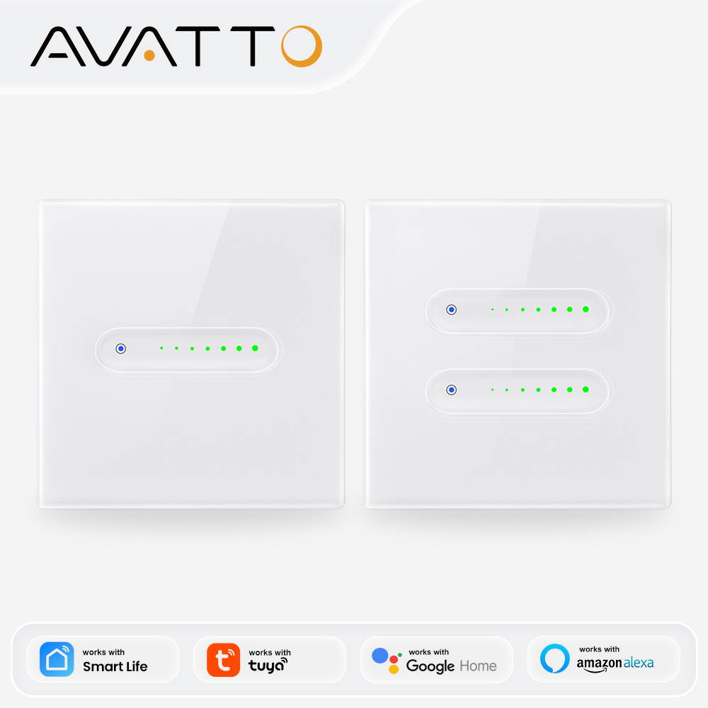 Smart Home Matter - AVATTO WiFi 1/2 Gang Smart Dimmer