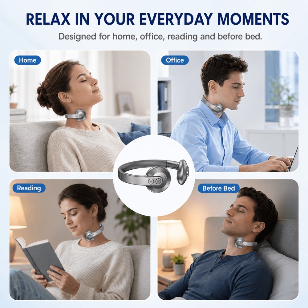 Smart Sleep Aid Neck Massager, - đánh giá và giá Smart Home Design