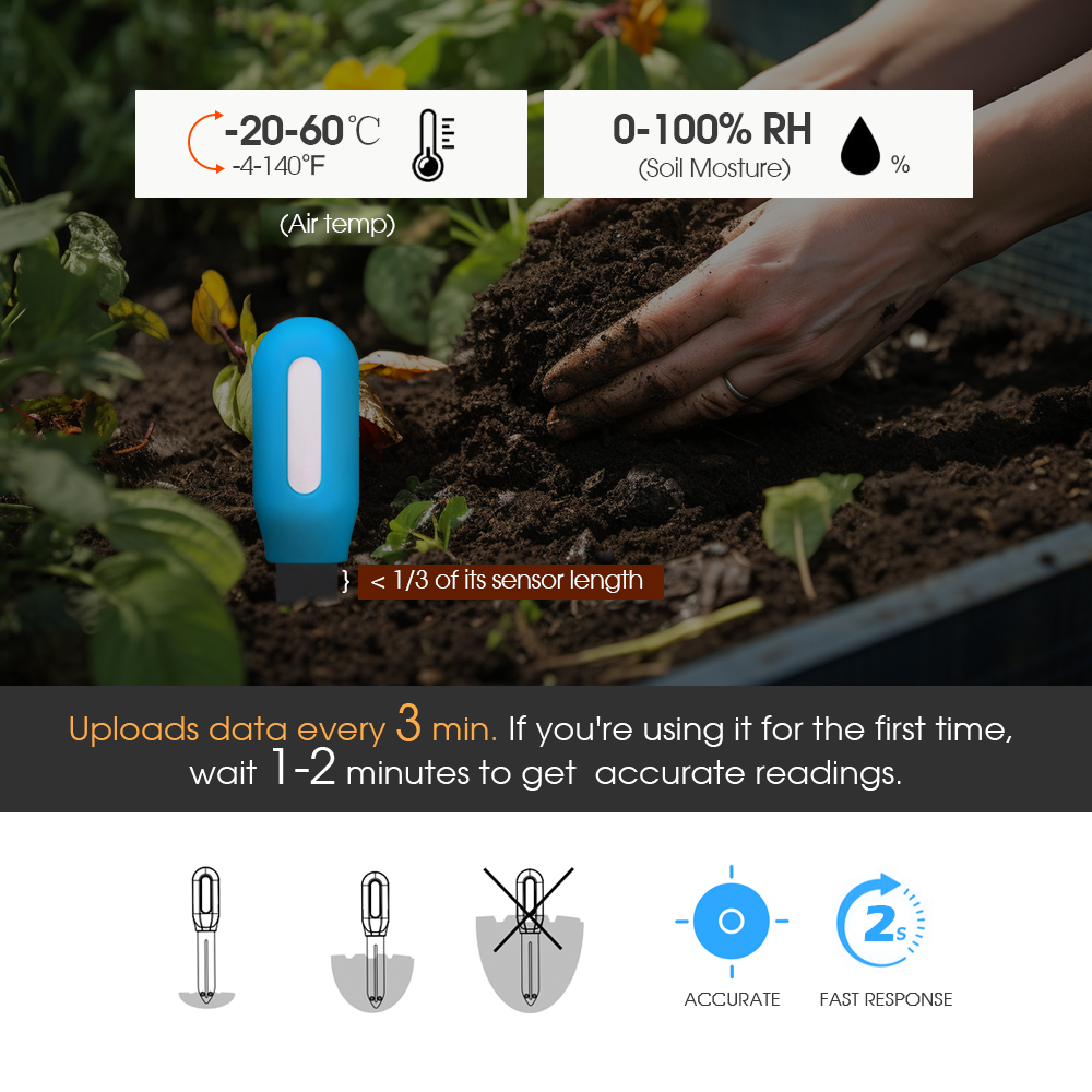 Smart Zigbee Soil Sensor for H - đánh giá và giá Smart Home Device
