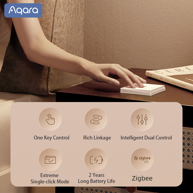 Original Aqara Smart Wall Swit - đánh giá và giá Smart Home Yeelight