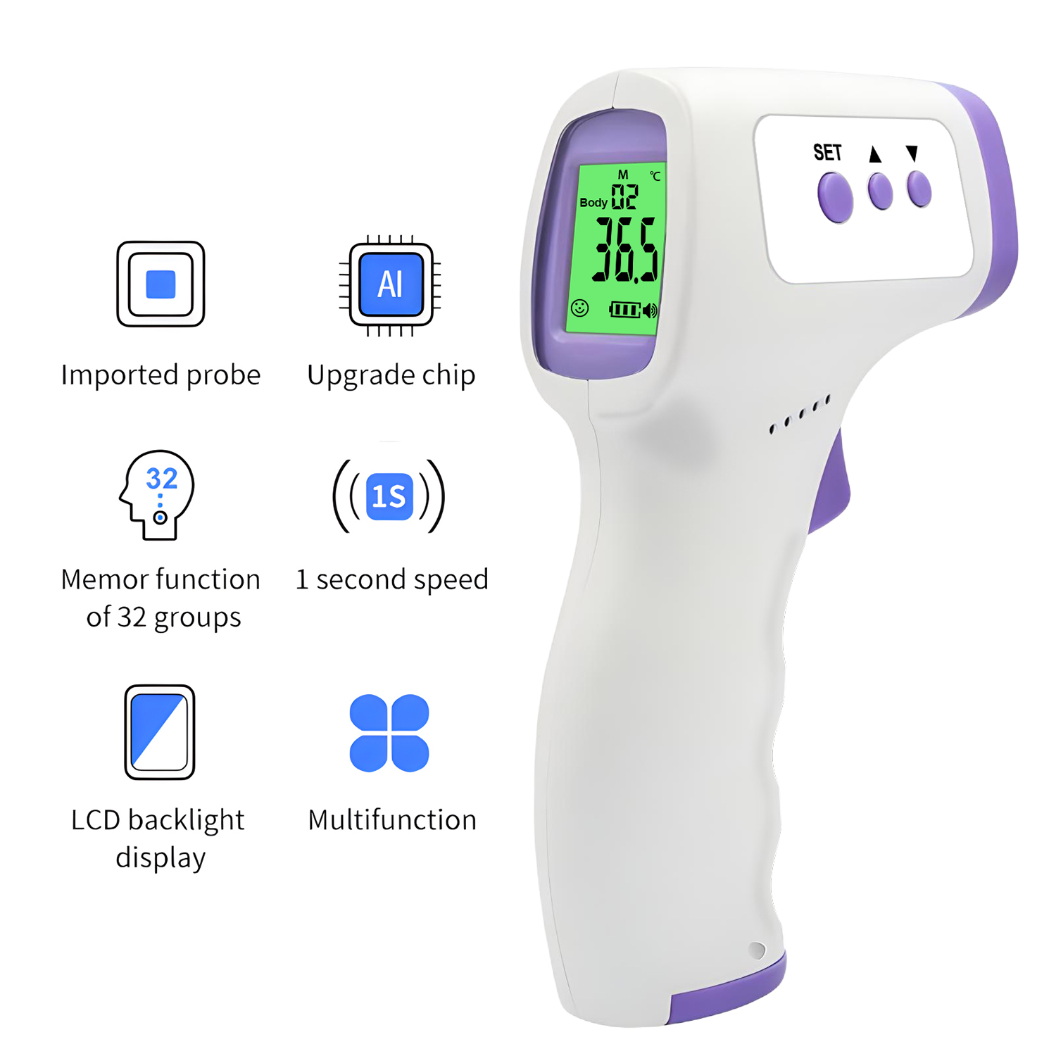 Electronic Forehead Thermomete - đánh giá và giá Smart Home Room