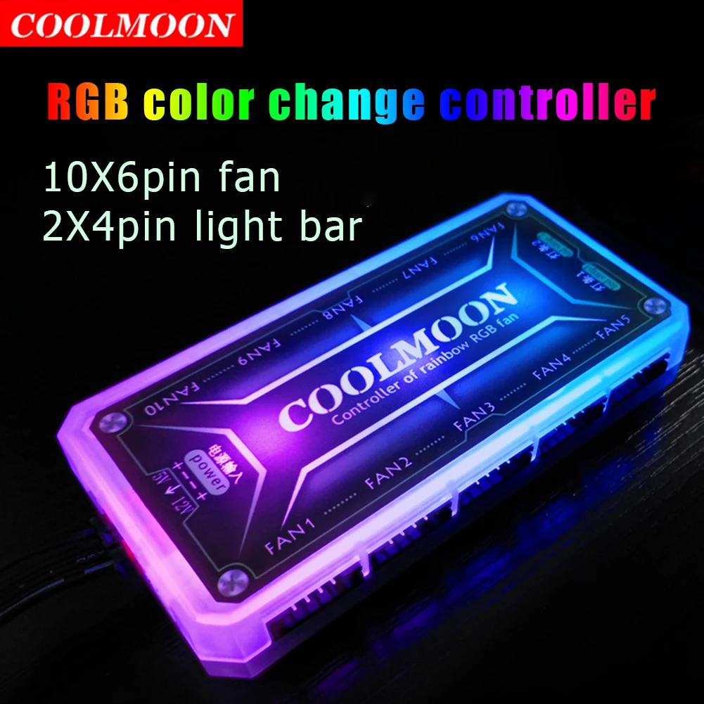 COOLMOON ARGB Controller 12V 5 - đánh giá và giá Smart Home Gadgets