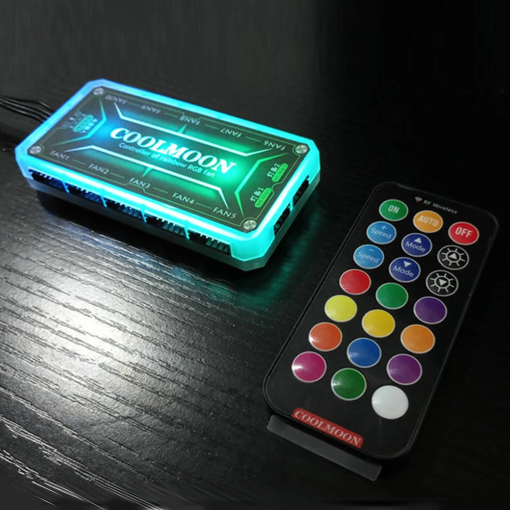 COOLMOON ARGB Controller 12V 5 - đánh giá và giá Smart Home Gadgets
