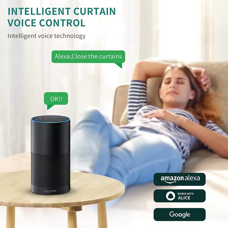 Smart Home Tuya WiFi Curtain M - đánh giá và giá Smart Home Mod