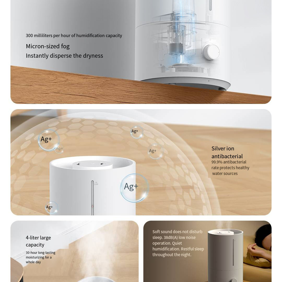 Xiaomi Mijia Humidifier 2 300m - đánh giá và giá Smart Humidifier