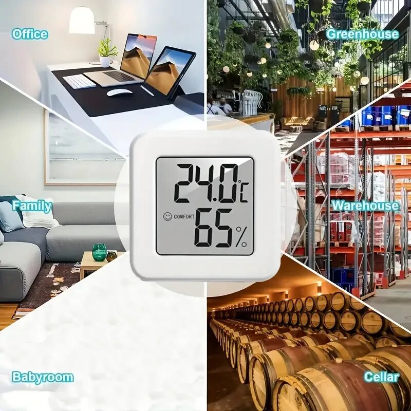 Digital Hygrometer Thermometer - đánh giá và giá Smart Home Room