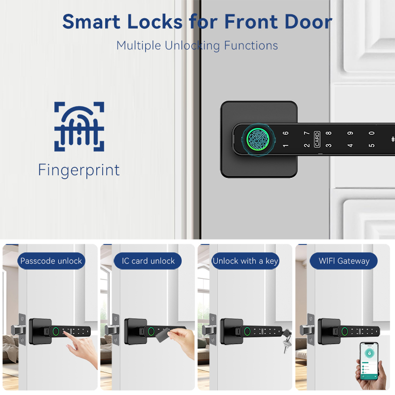 XSDTS Tuya Handle Fingerprint  - đánh giá và giá Smart Home Design