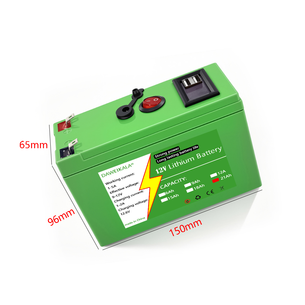 12V Battery 9Ah-21Ah 18650 Lit - đánh giá và giá Smart Home Interior