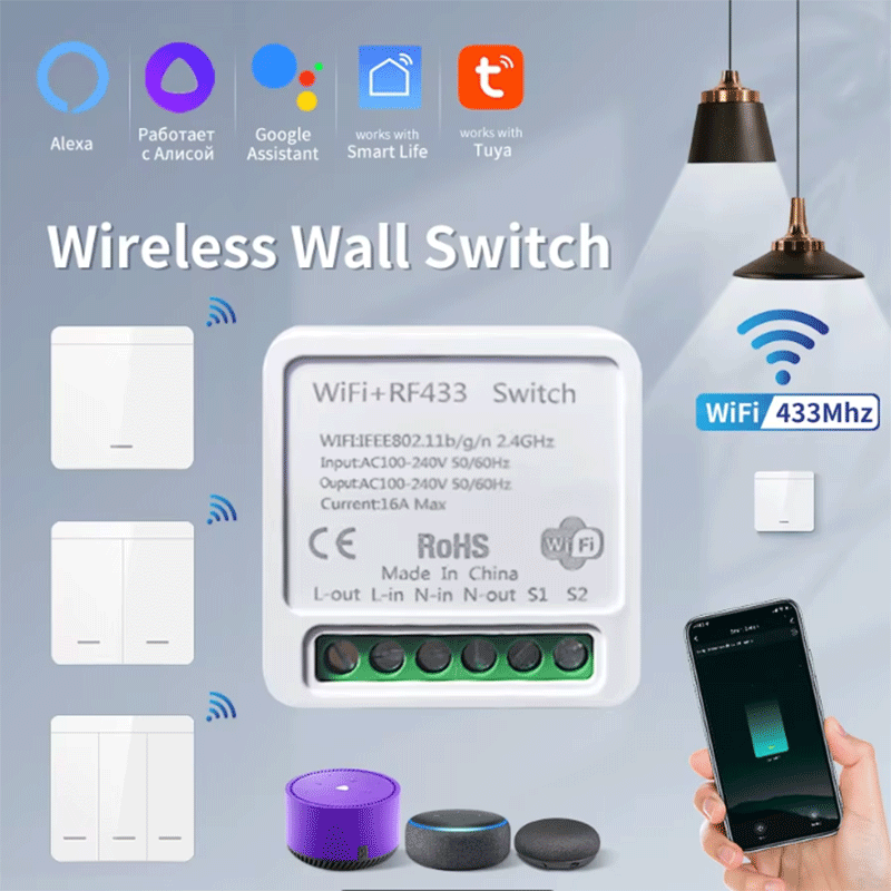 Tuya WiFi Smart Light Switch S - đánh giá và giá Smart Home Matter