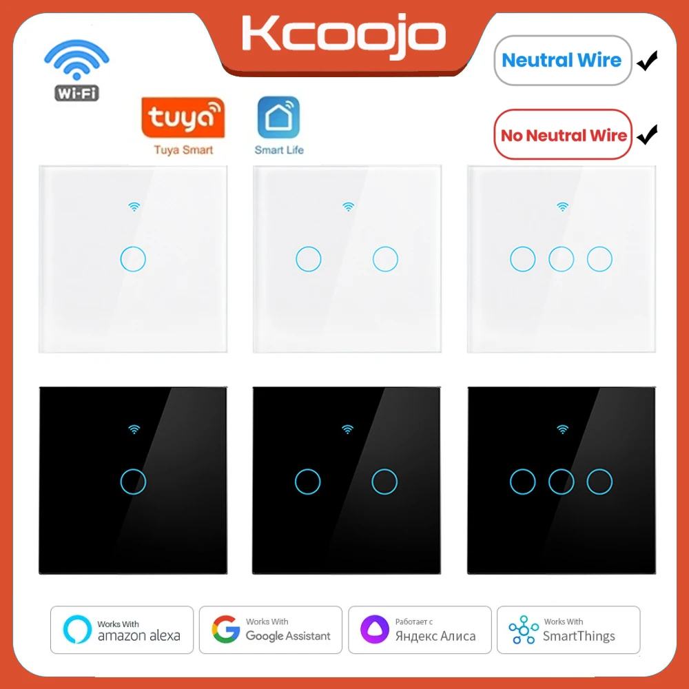 Tuya Wifi EU Smart Switches 1/ - đánh giá và giá Smart Home Gadgets