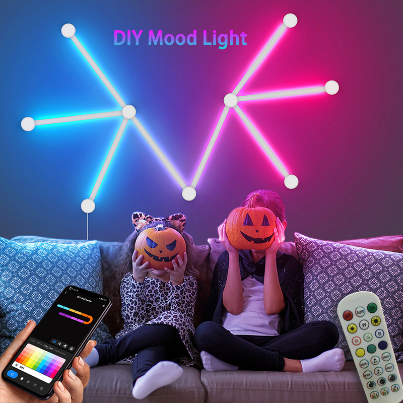 Smart RGB Wall Lamp, Bluetooth - đánh giá và giá Smart Home Room