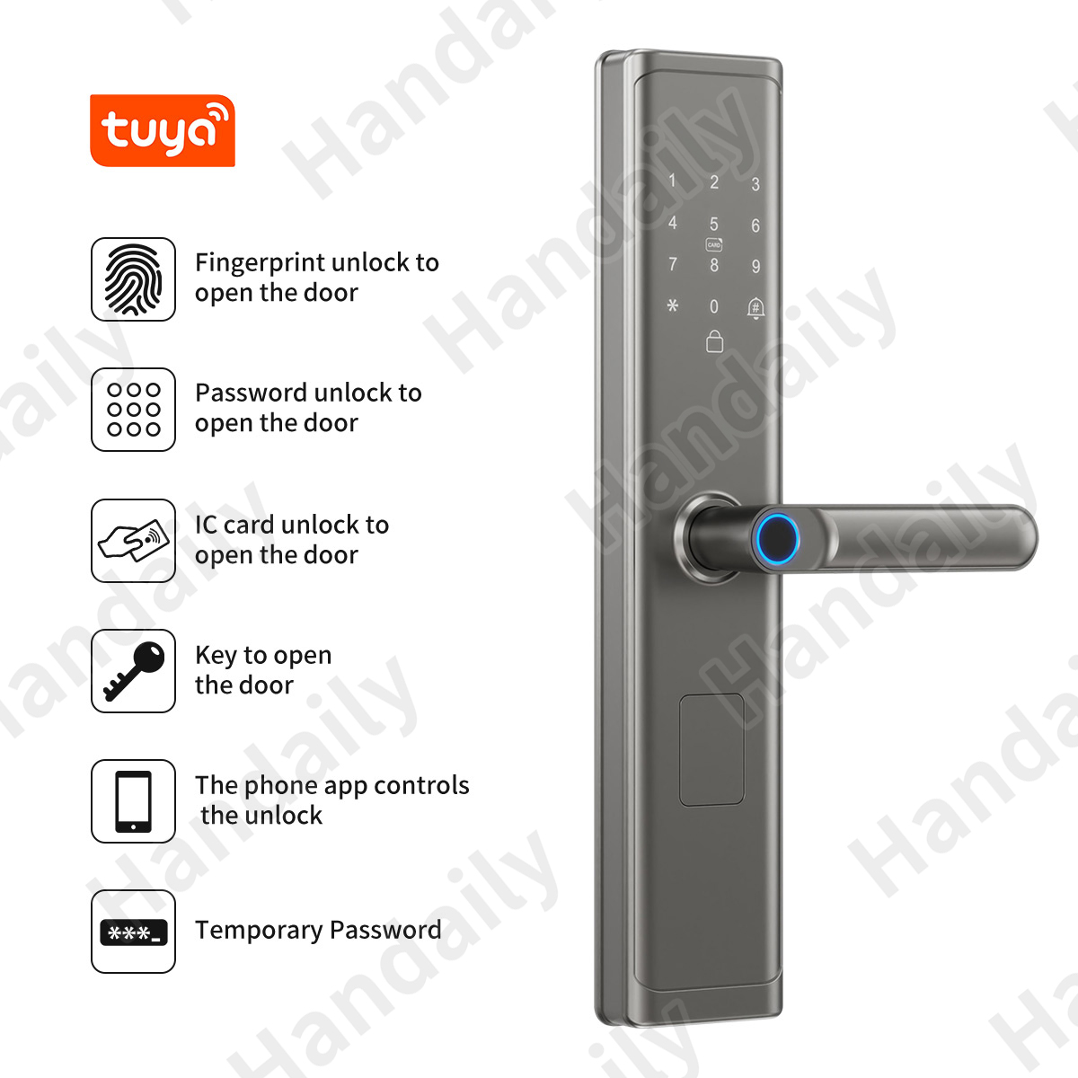 Tuya Wifi TTlock App Fingerpri - đánh giá và giá Smart Home Room