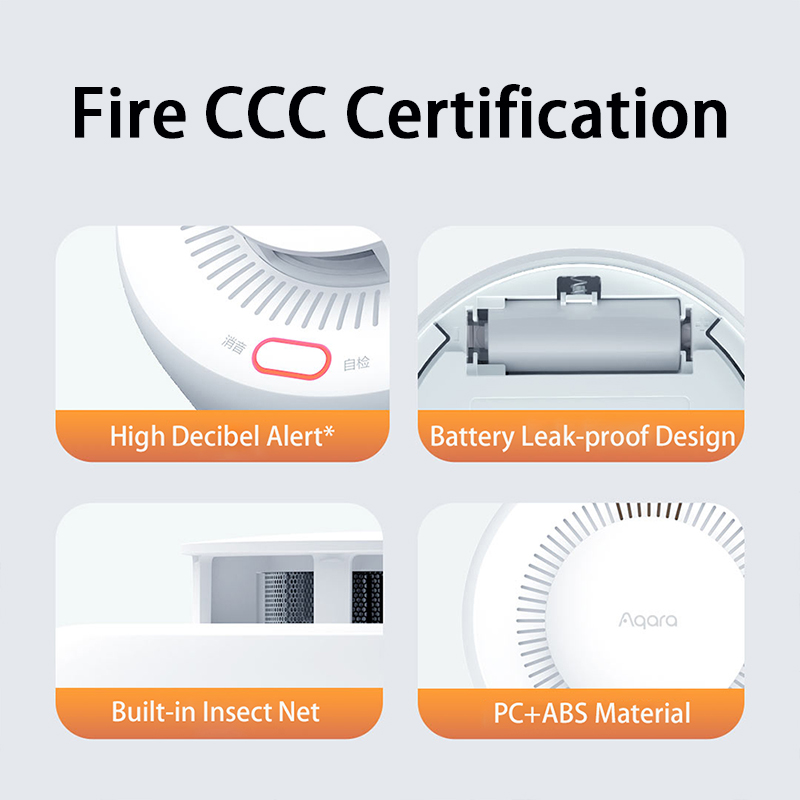 New Aqara Smoke Detector Zigbe - đánh giá và giá Smart Home Yeelight
