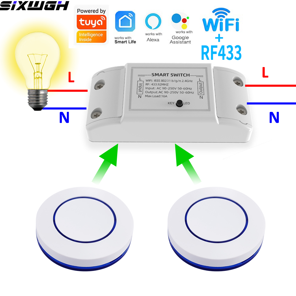 16A WiFi Tuya Smart Switch Wir - đánh giá và giá Smart Home Matter