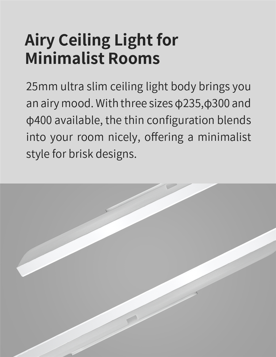 Yeelight Smart Led RGB Ceiling - đánh giá và giá Smart Home Yeelight