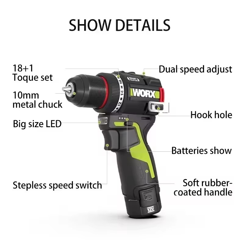 WORX WU135 Cordless Electric D - đánh giá và giá Smart Home Interior