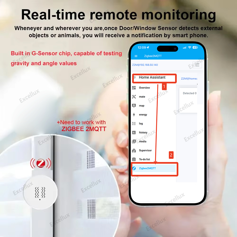Zigbee 3.0 Smart Vibration Sen - đánh giá và giá Smart Home Gadgets