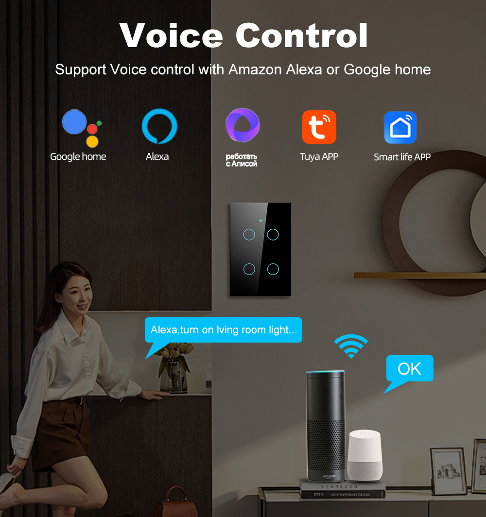 Smart Life Wifi+Bluetooth Touc - đánh giá và giá Smart Home Design