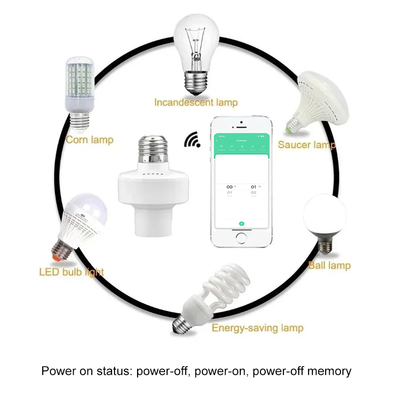 Tuya Smart E27 Socket Switch A - đánh giá và giá Smart Home Matter