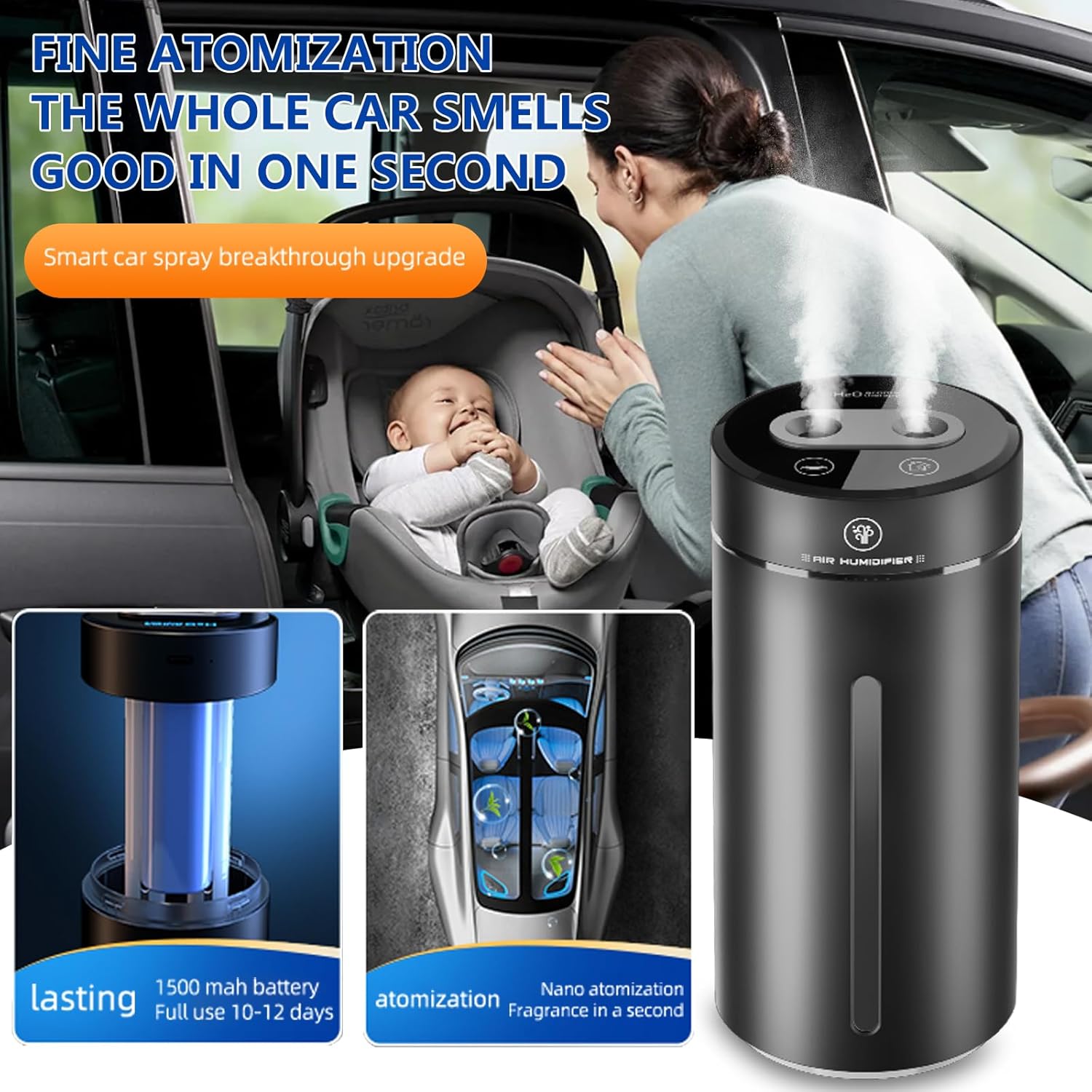 Smart Car Air Freshener,Car Ai - đánh giá và giá Smart Humidifier